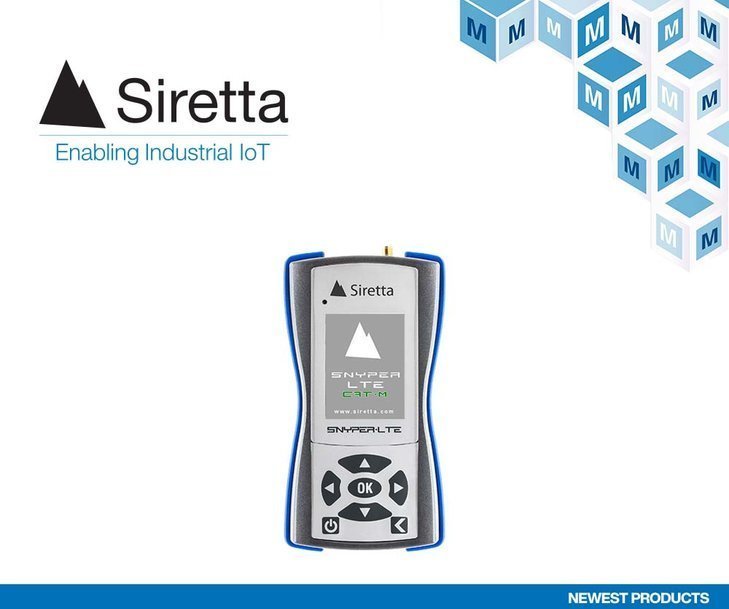 Mouser firma un acuerdo de distribución internacional con Siretta para ofrecer tecnologías punteras de banda ancha móvil para el Internet de las cosas (IoT)